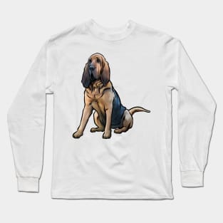 Bloodhound Dog Long Sleeve T-Shirt